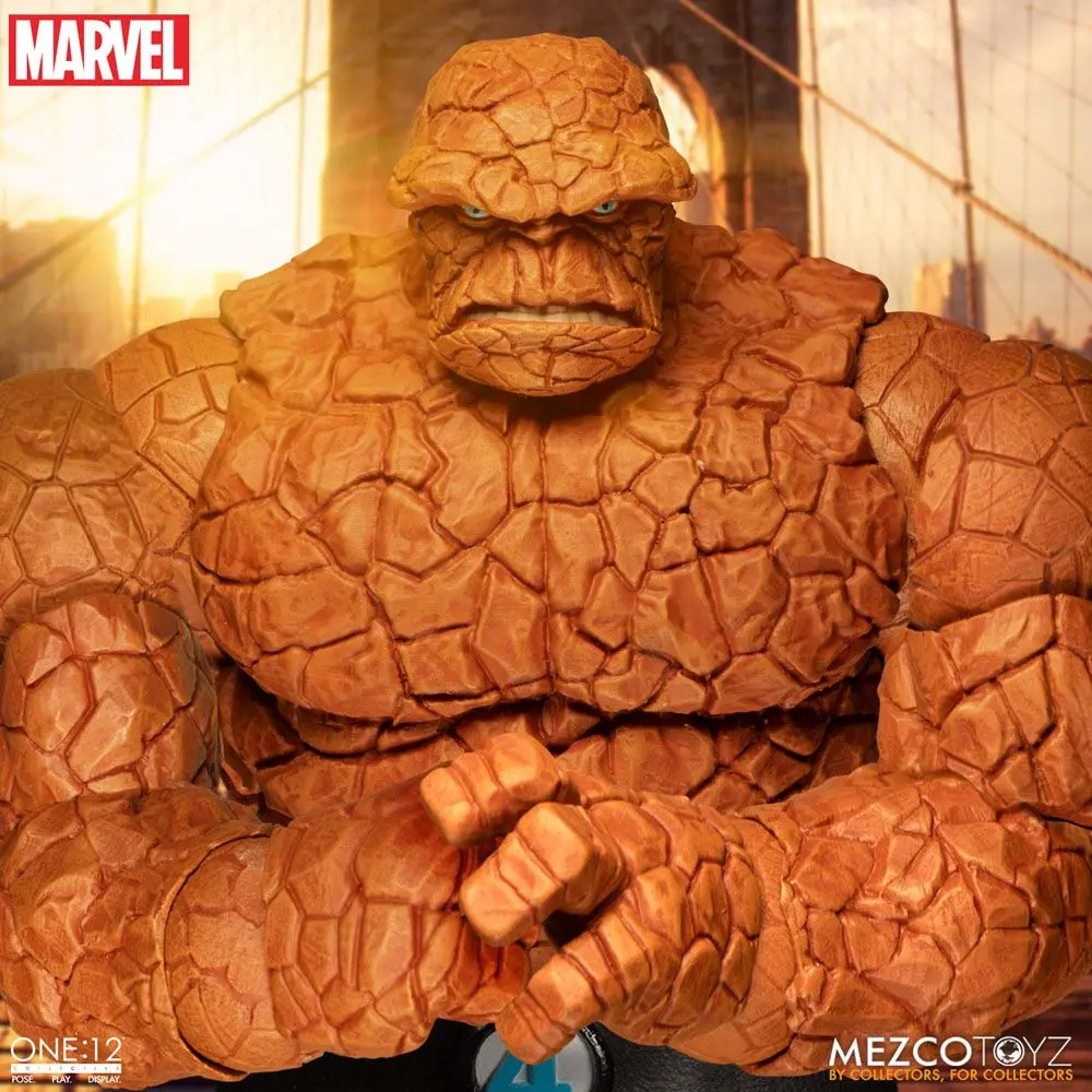 Marvel Akcijske Figure 1/12 Fantastic Four Deluxe Steel Set škatel 16 cm fotografija izdelka