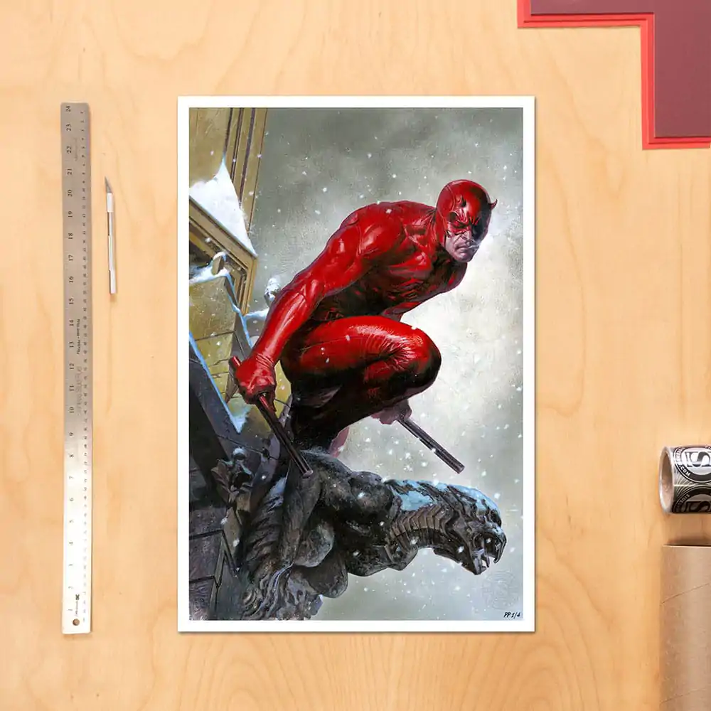 Marvel Art Tisk Daredevil 61 x 41 cm - neokvirjeno fotografija izdelka