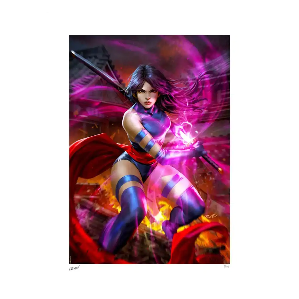 Marvel Art Print Psylocke 46 x 61 cm - brez okvirja fotografija izdelka