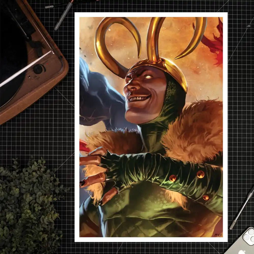 Marvel Art Print Siege Loki 61 x 41 cm - brez okvirja fotografija izdelka