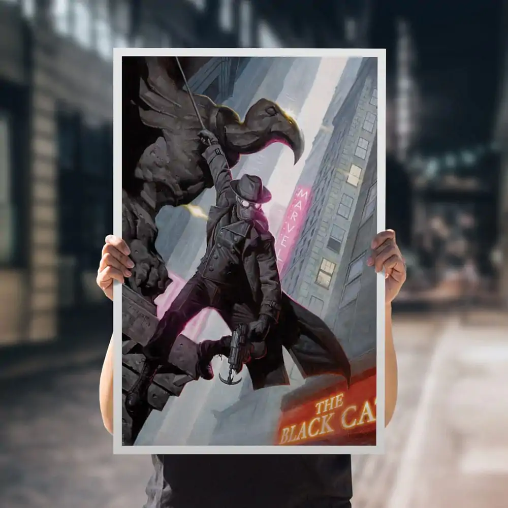 Marvel Art Print Spider-Man: Noir 41 x 61 cm - brez okvirja fotografija izdelka