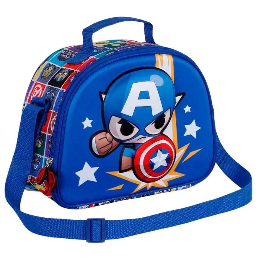 Marvel Avengers Captain America Punch 3D torba za malico fotografija izdelka