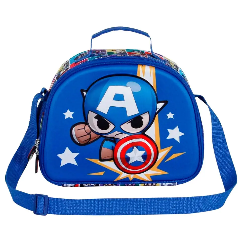 Marvel Avengers Captain America Punch 3D torba za malico fotografija izdelka