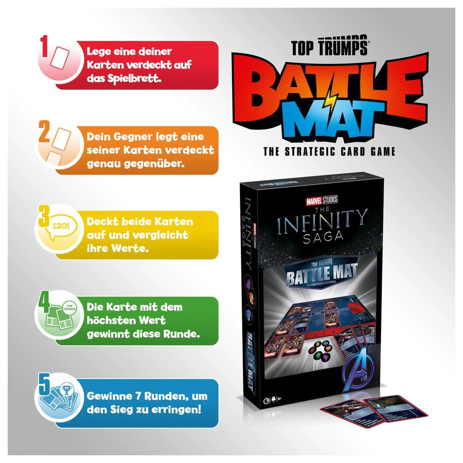 Marvel Board Game BattleMat *nemška različica* fotografija izdelka