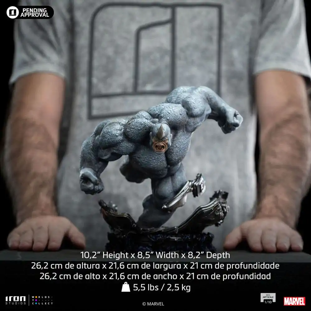 Marvel BDS Art Scale Kip 1/10 Rhino 26 cm fotografija izdelka