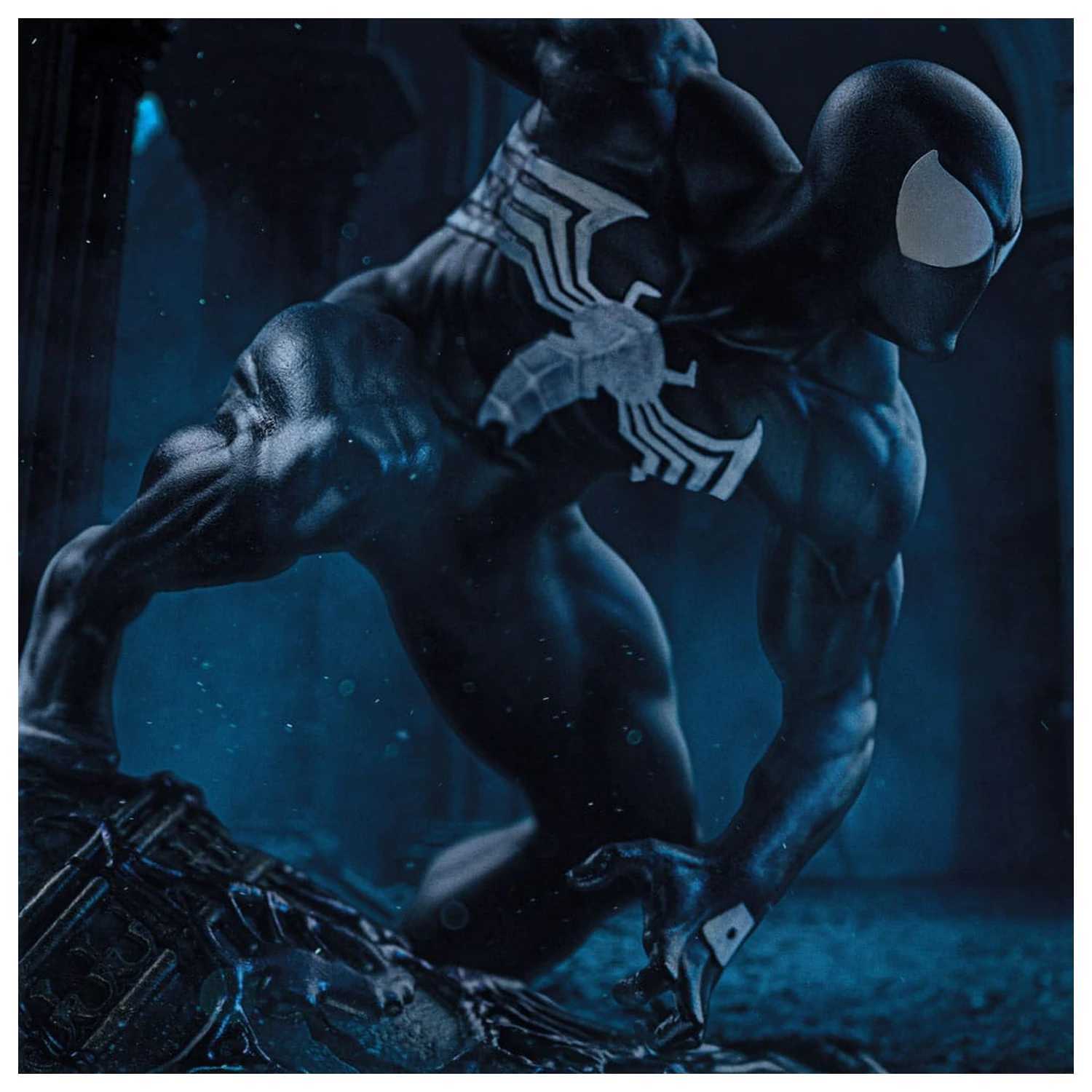Marvel BDS Art Scale Statua 1/10 Spider-Man Black Costume 20 cm fotografija izdelka