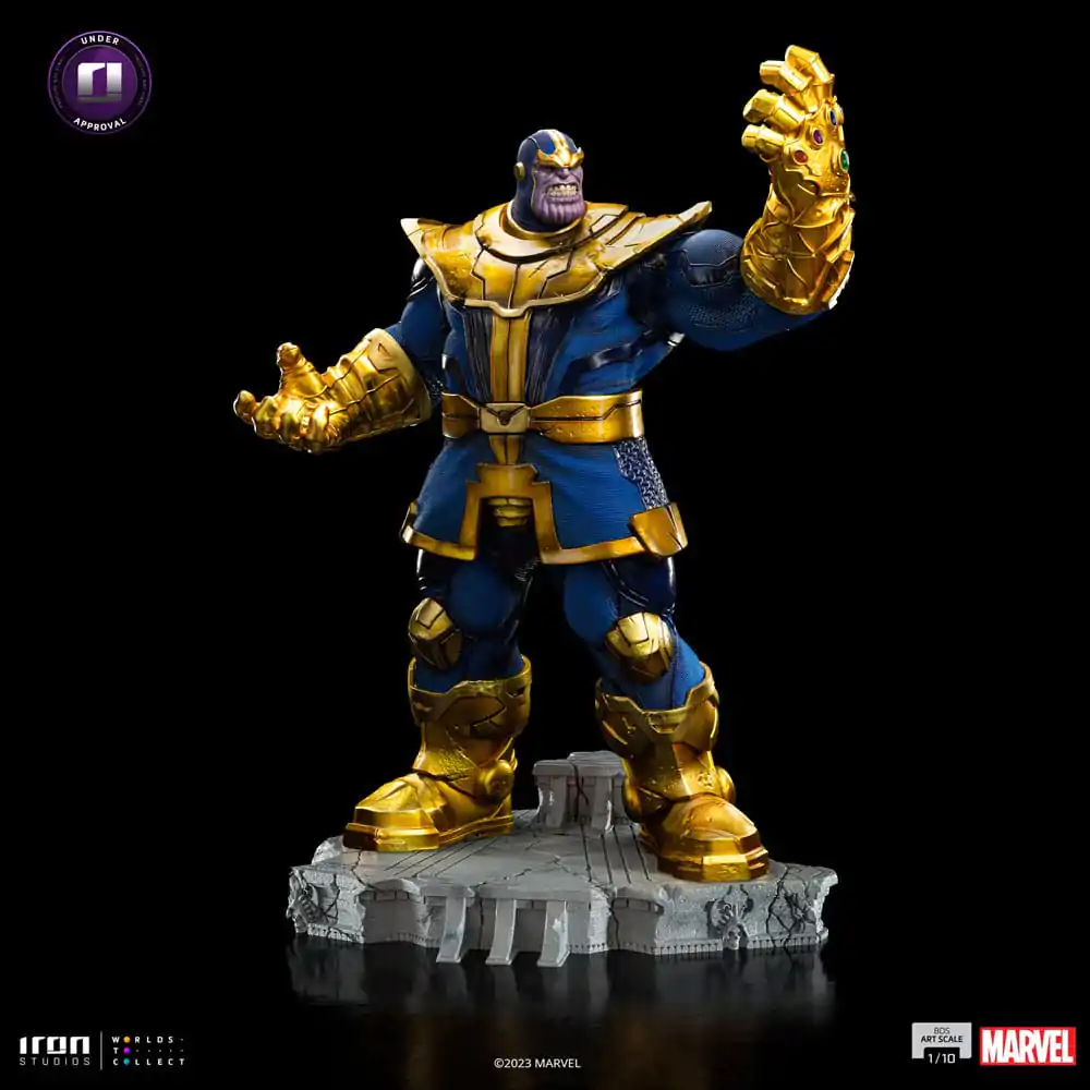 Marvel BDS Art Scale Kip 1/10 Thanos Infinity Gaunlet Diorama 30 cm fotografija izdelka