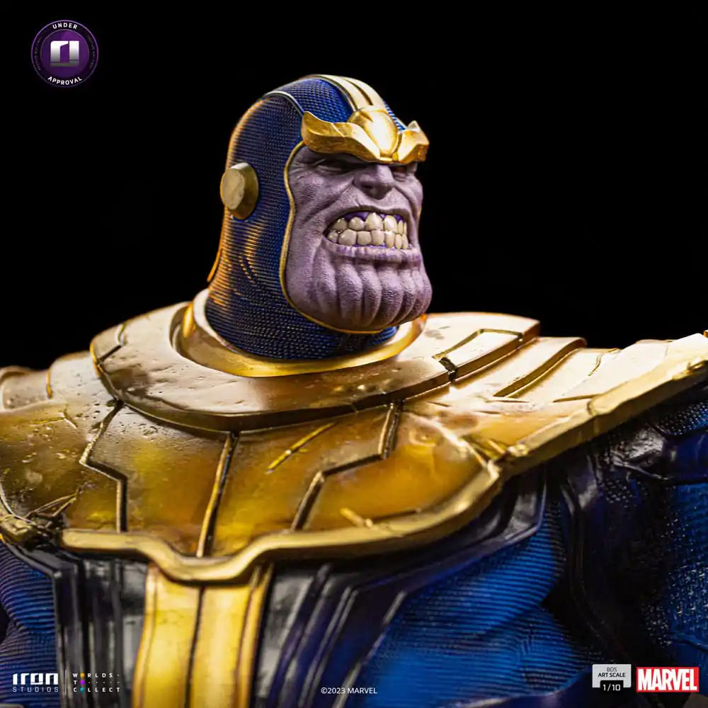 Marvel BDS Art Scale Kip 1/10 Thanos Infinity Gaunlet Diorama 30 cm fotografija izdelka