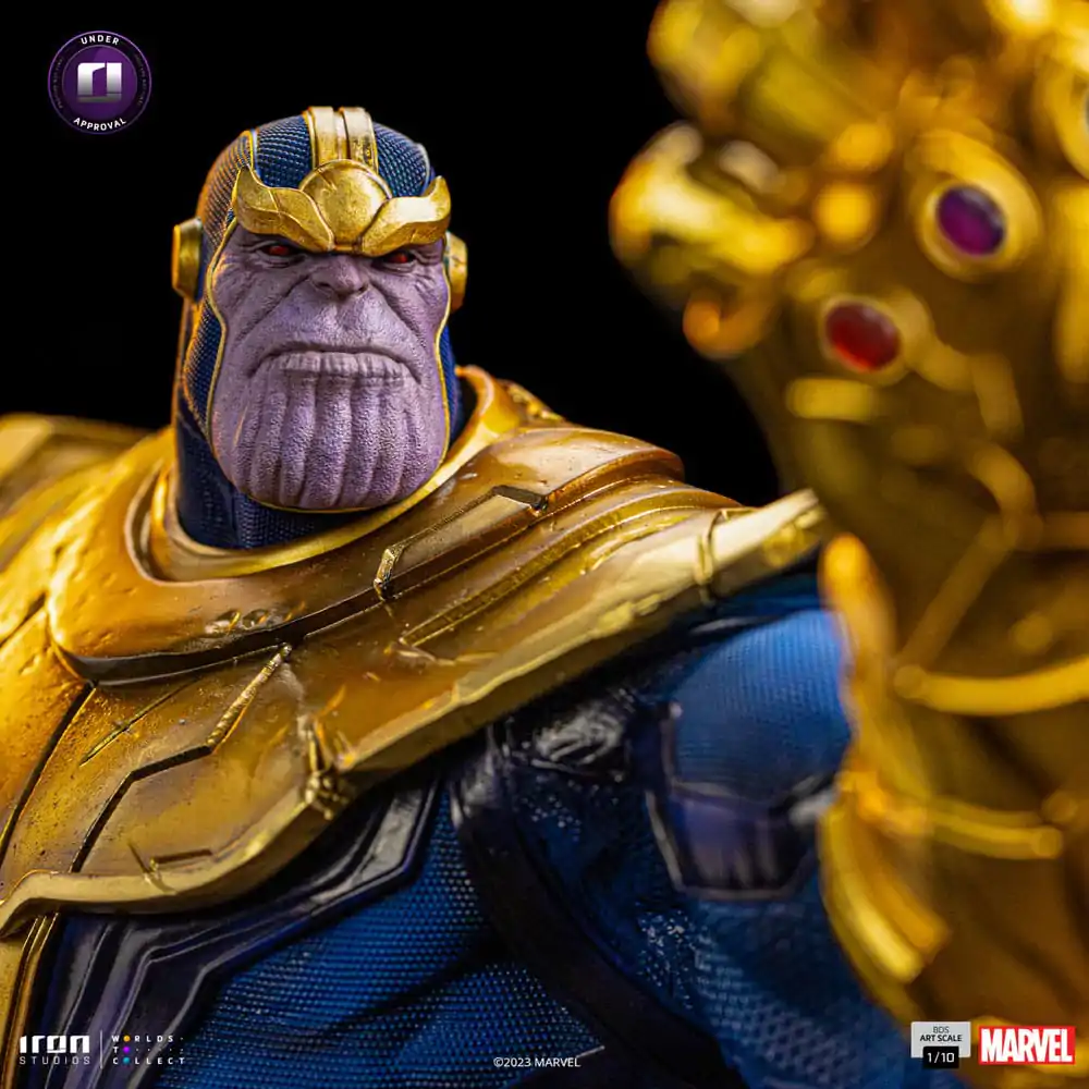 Marvel BDS Art Scale Kip 1/10 Thanos Infinity Gaunlet Diorama 30 cm fotografija izdelka