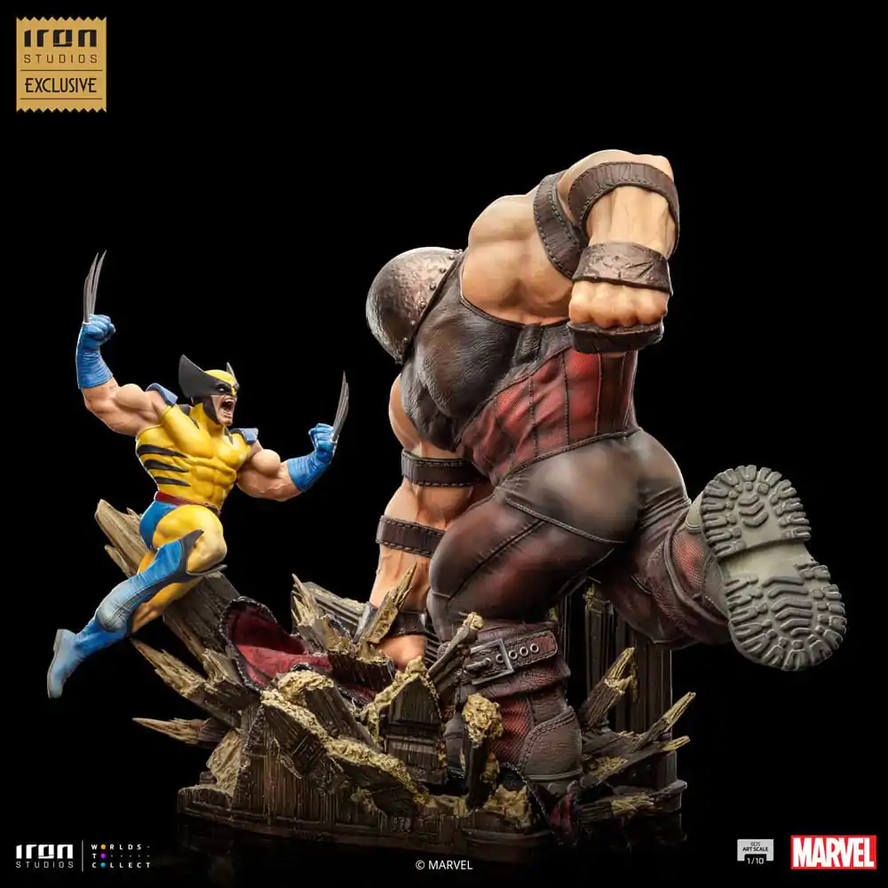 Marvel BDS Art Scale Kip 1/10 Wolverine vs Juggernaut heo EU Exclusive 30 cm fotografija izdelka