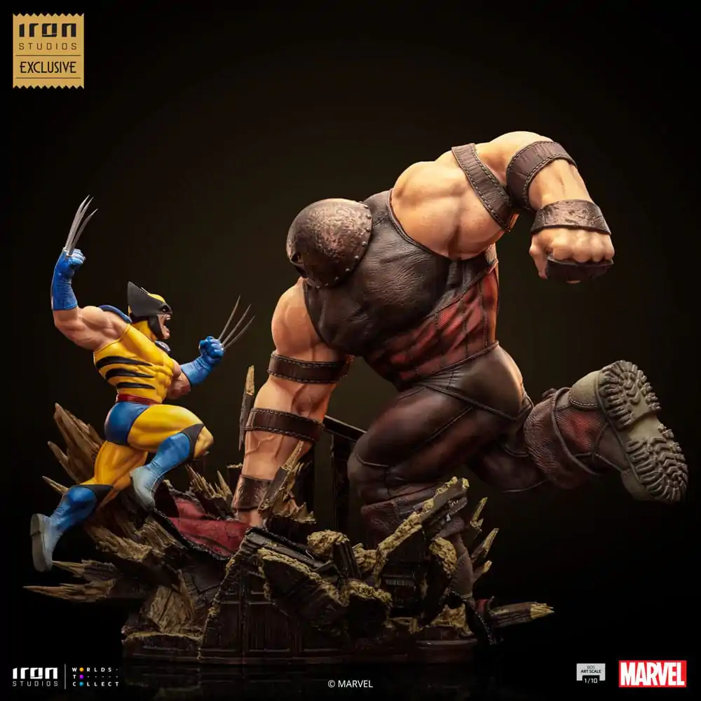 Marvel BDS Art Scale Kip 1/10 Wolverine vs Juggernaut heo EU Exclusive 30 cm fotografija izdelka