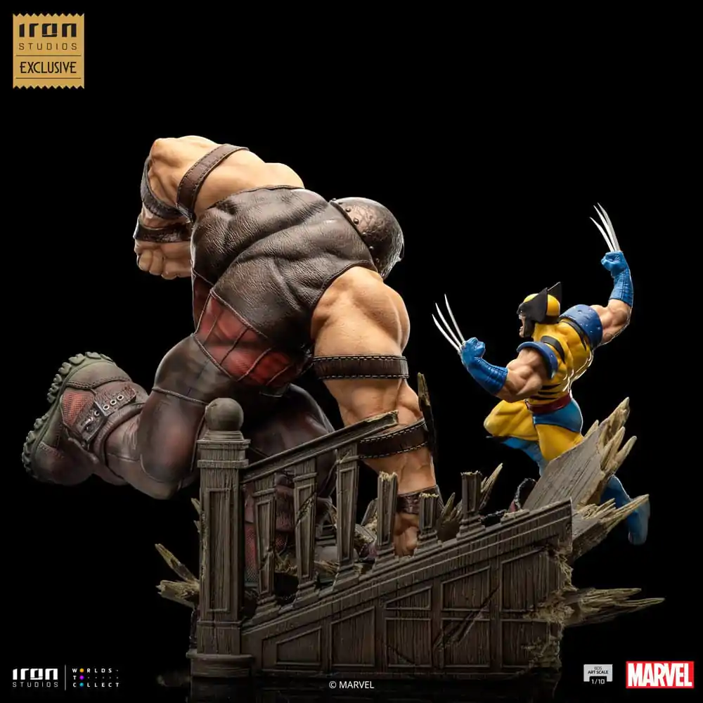 Marvel BDS Art Scale Kip 1/10 Wolverine vs Juggernaut heo EU Exclusive 30 cm fotografija izdelka