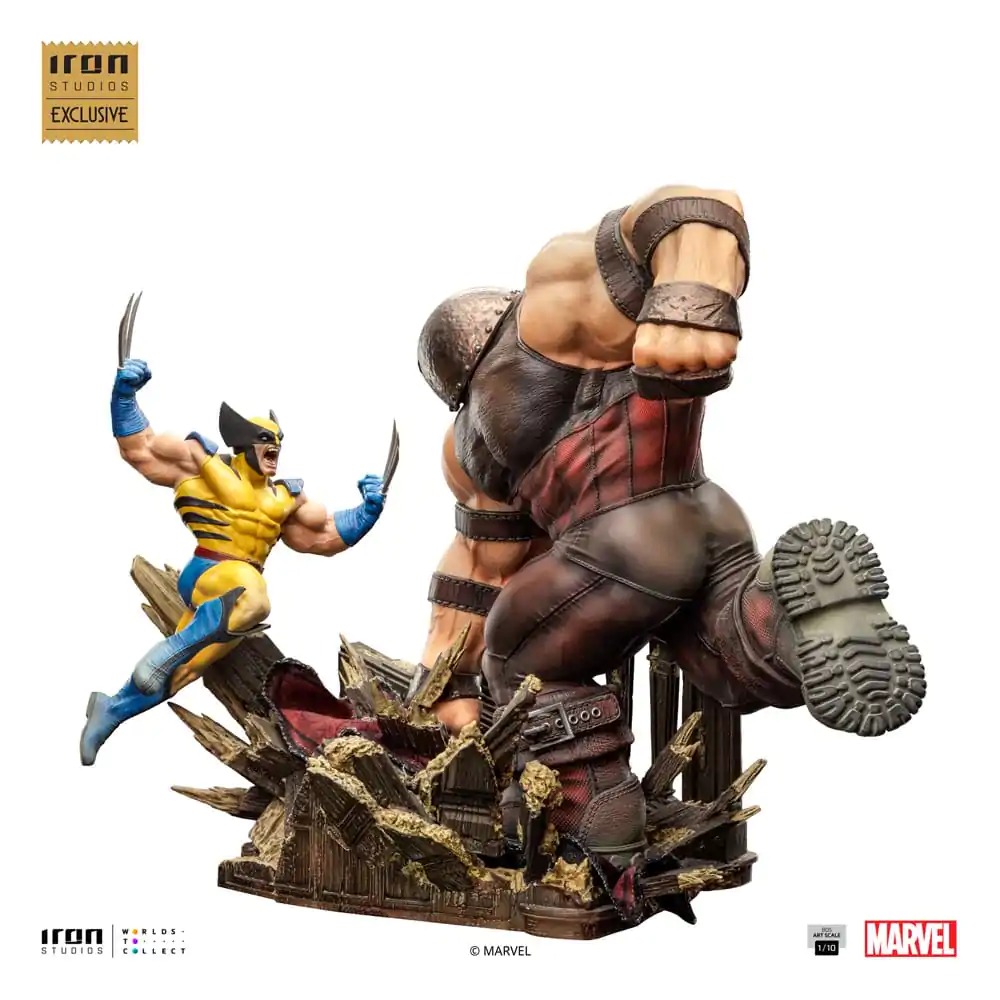 Marvel BDS Art Scale Kip 1/10 Wolverine vs Juggernaut heo EU Exclusive 30 cm fotografija izdelka