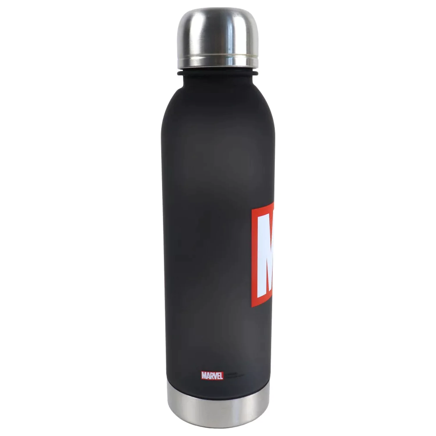Marvel črna plastična steklenica za vodo z navojnim zamaškom 750 ml fotografija izdelka