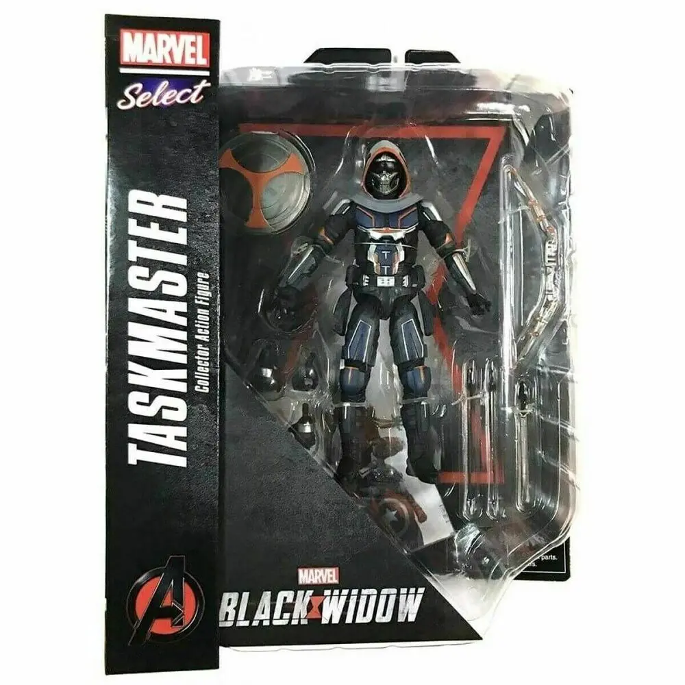 Black Widow Movie Marvel Select Akcijska figura Taskmaster 18 cm fotografija izdelka