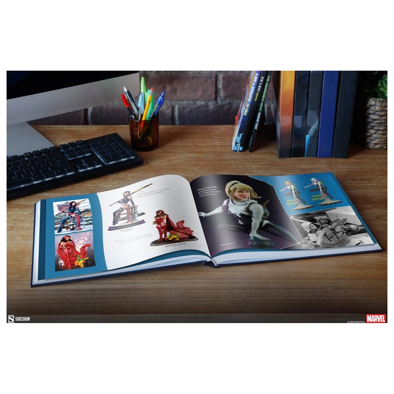 Marvel Book Zbiranje the Universe: The Art of Sideshow (Trda vezava) fotografija izdelka