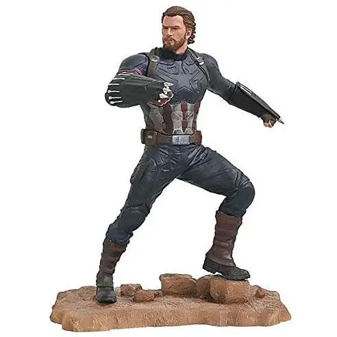 Avengers Infinity War Marvel Gallery PVC Kip Captain America 23 cm fotografija izdelka