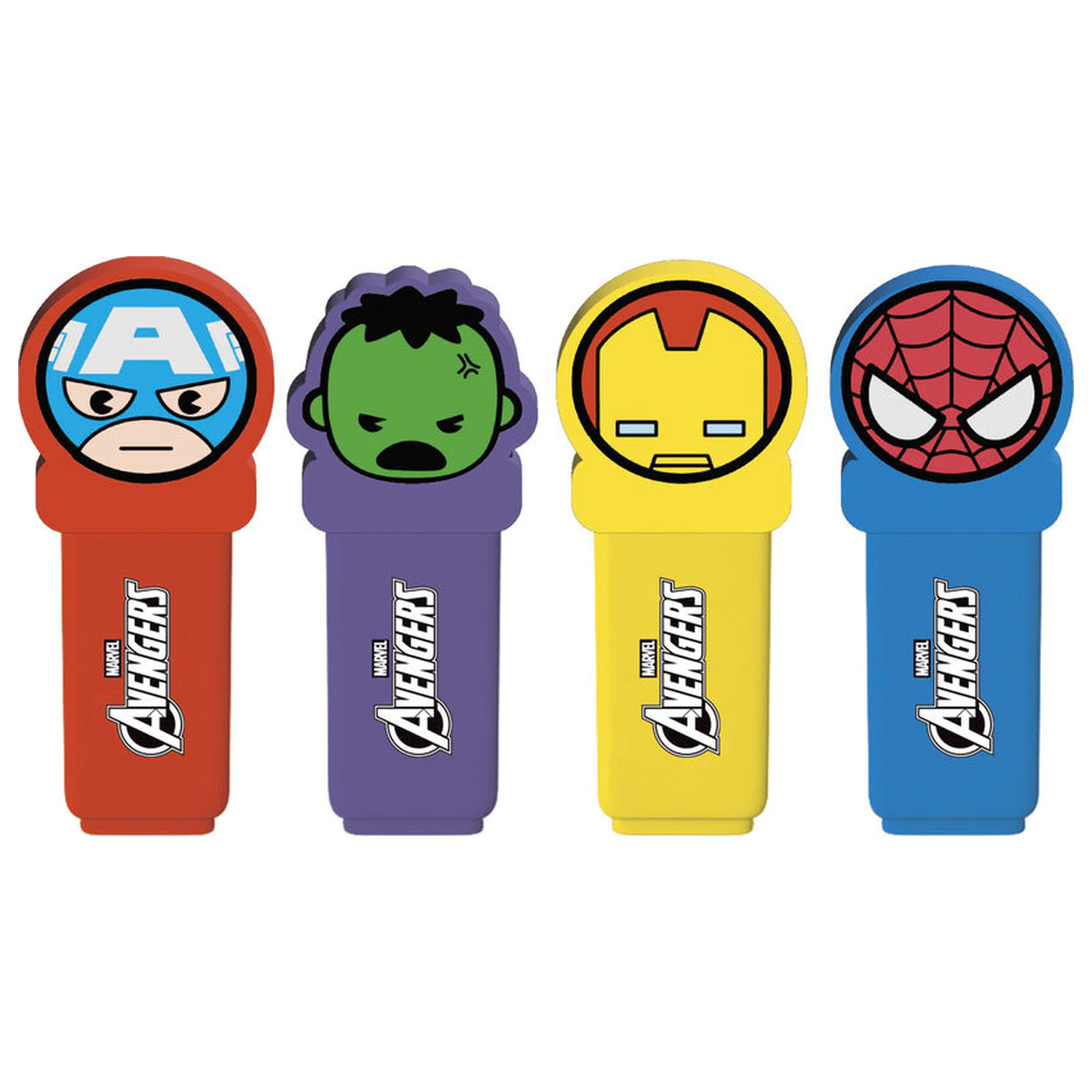 Marvel Avengers set 4 markerjev s pokrovčkom fotografija izdelka