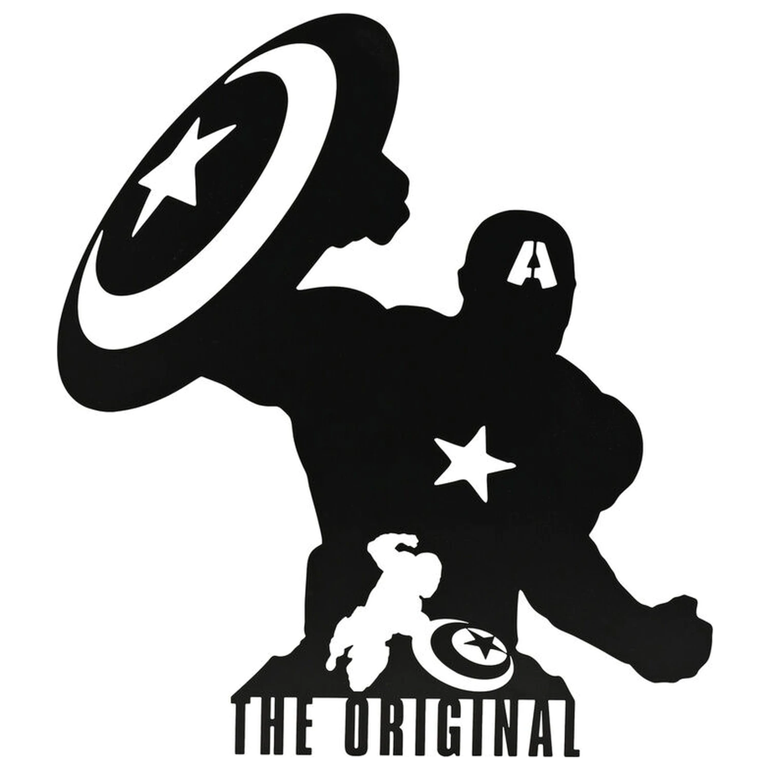 Marvel Avengers Captain America stenska plošča fotografija izdelka