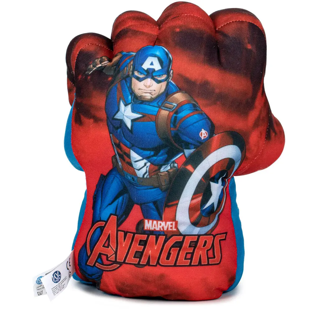 Marvel Avengers Captain America Glove plišasta igrača 27 cm fotografija izdelka