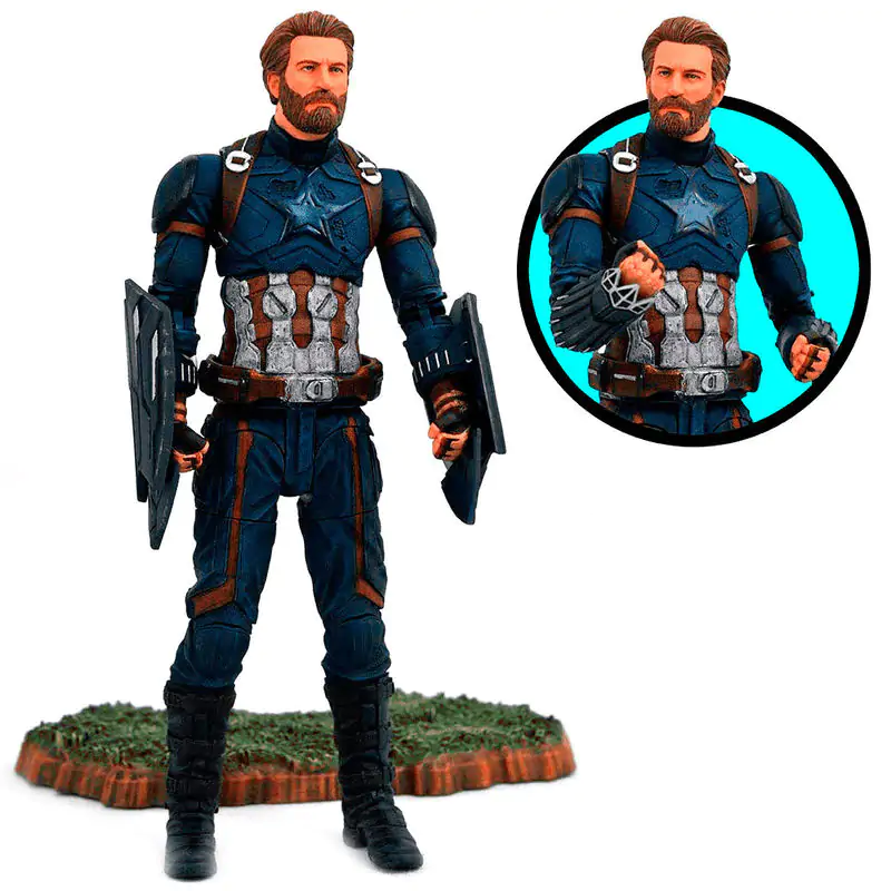 Marvel Avengers Captain America zgibna figura 18 cm fotografija izdelka