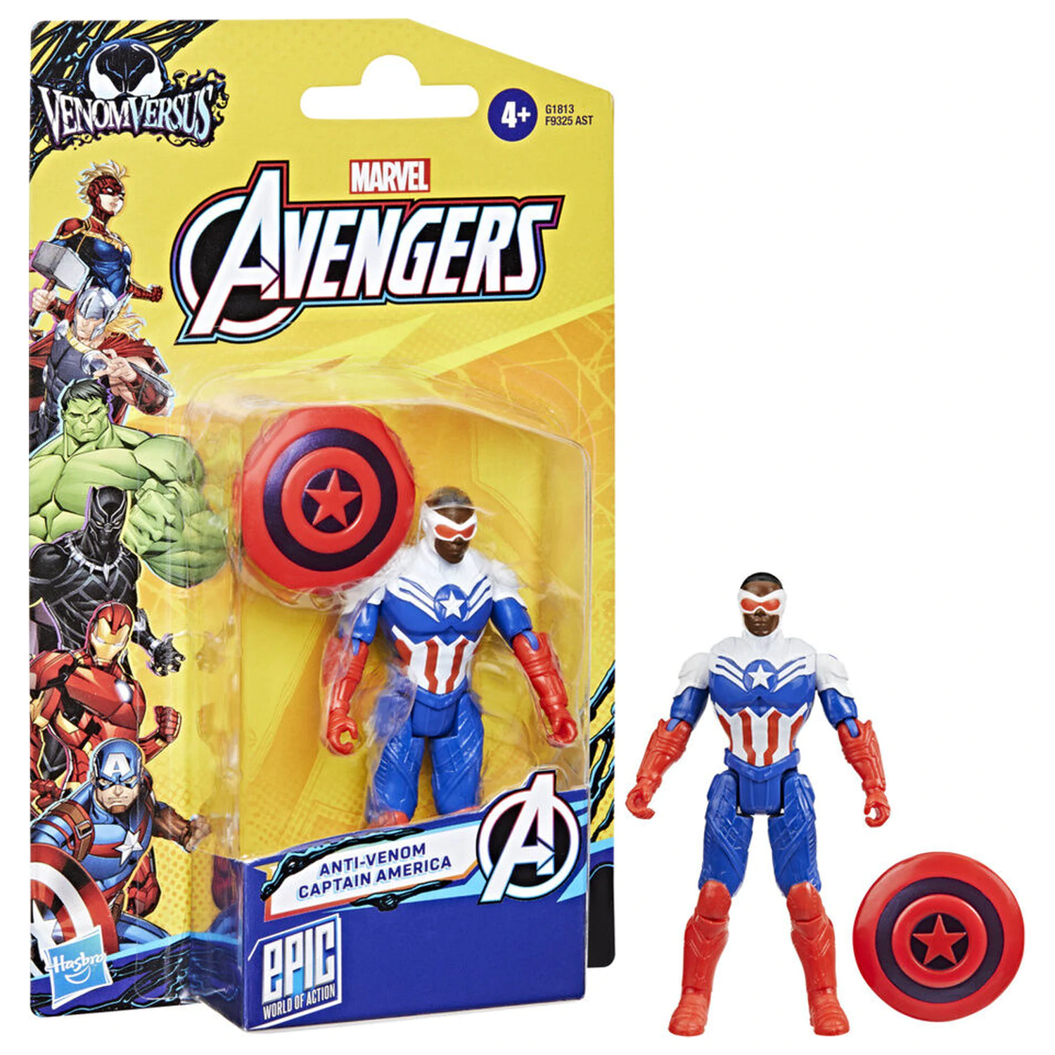 Marvel Avengers Anti-Venom Captain America figurica 10 cm fotografija izdelka