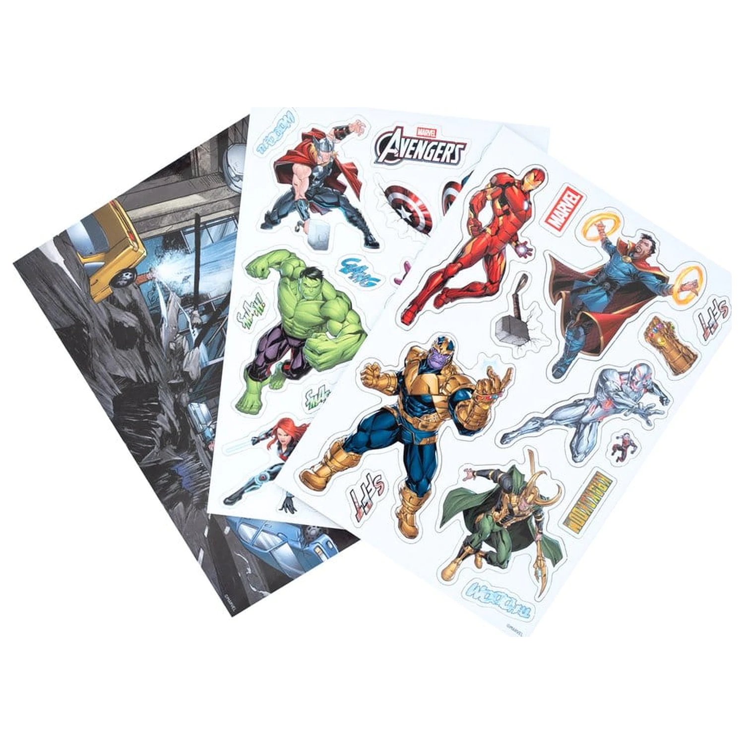 Marvel Die-Cut komplet magnetov Avengers fotografija izdelka