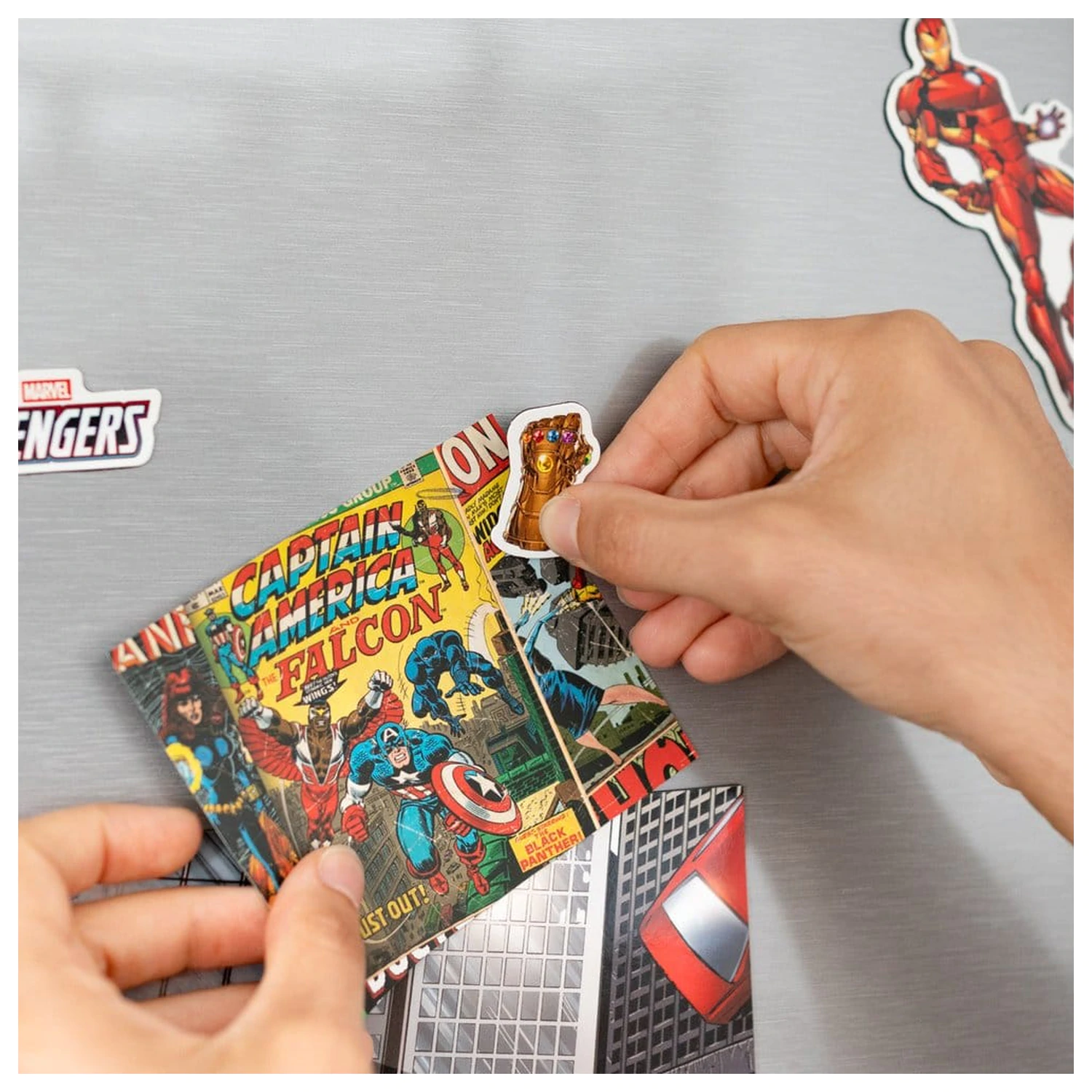 Marvel Die-Cut komplet magnetov Avengers fotografija izdelka