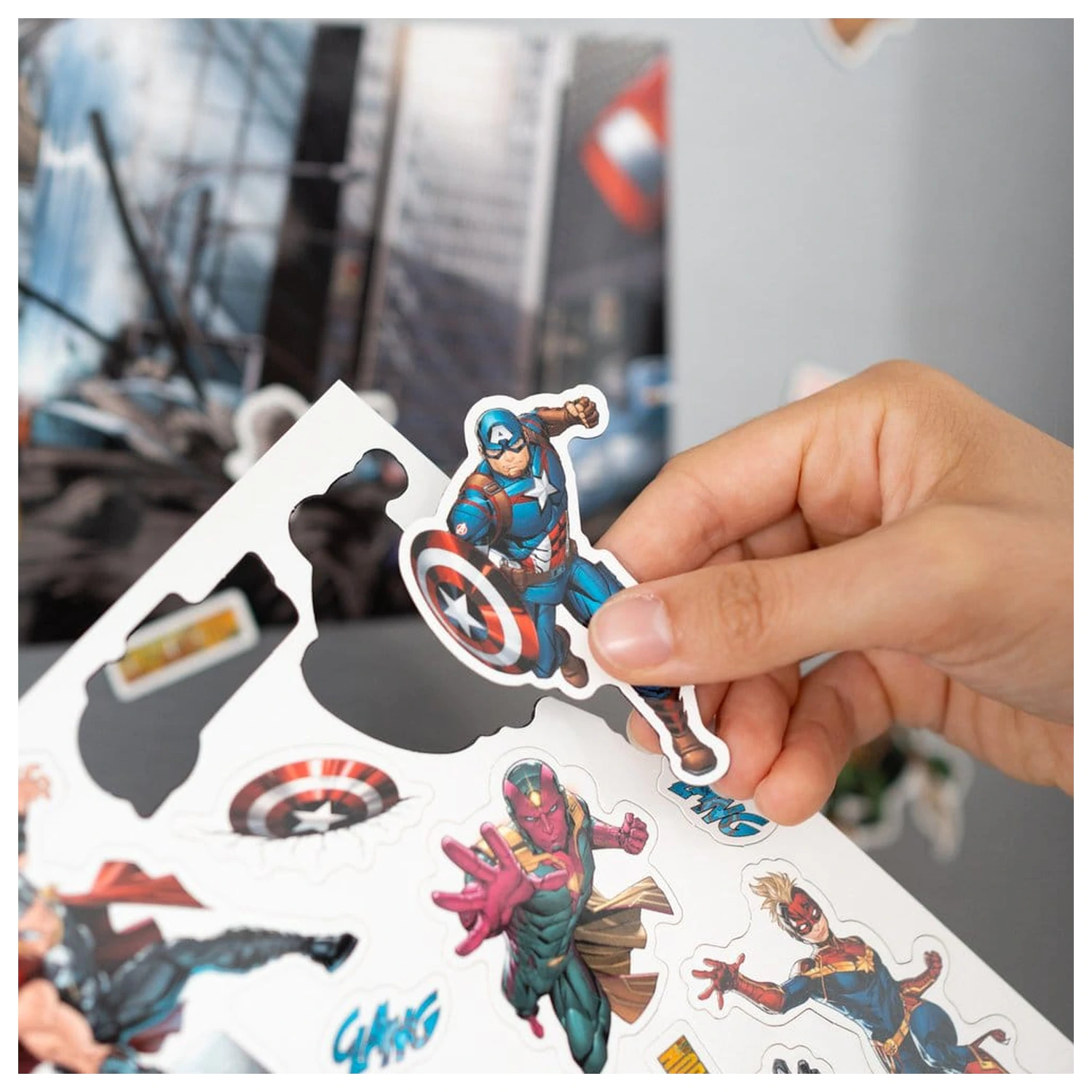 Marvel Die-Cut komplet magnetov Avengers fotografija izdelka