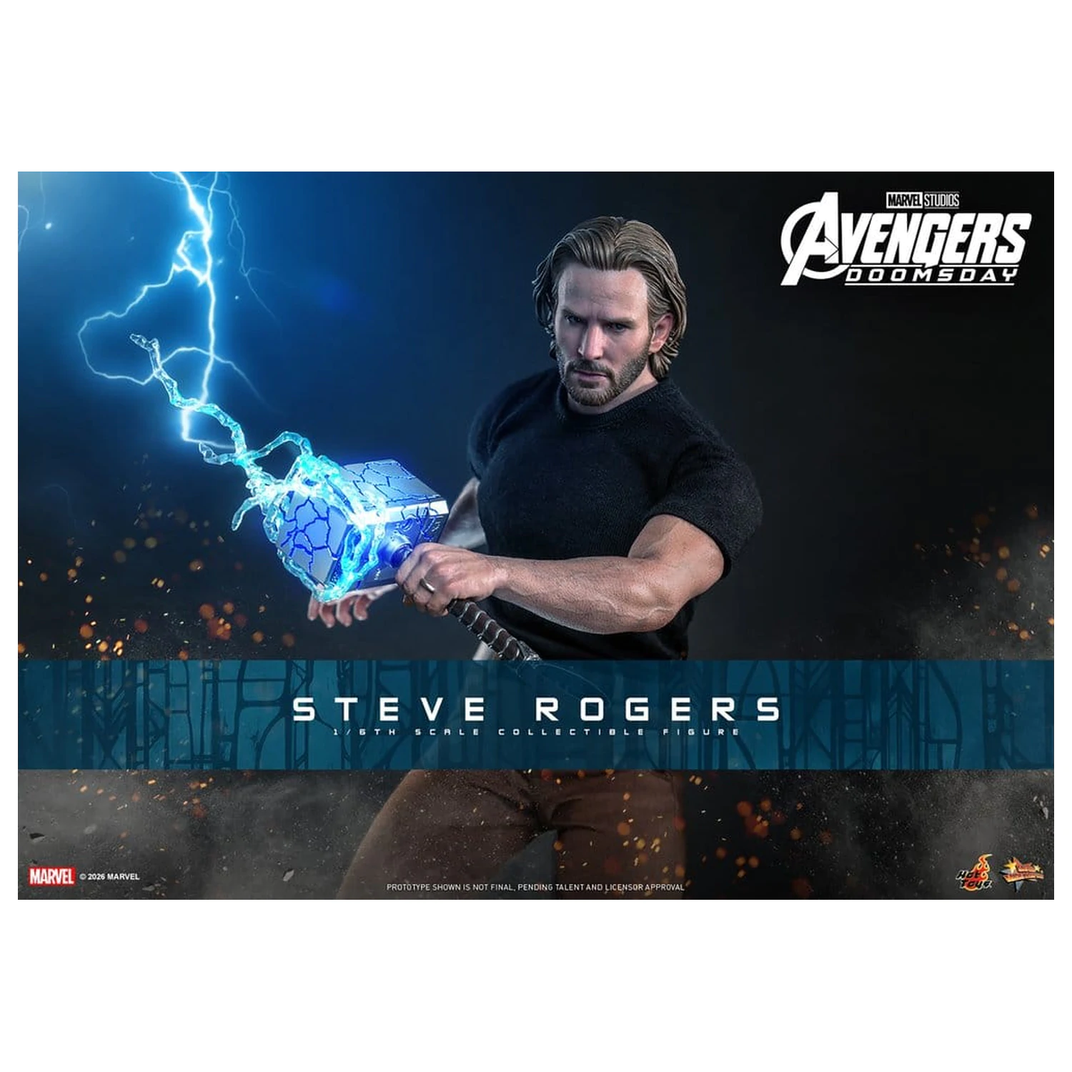 Marvel Avengers: Doomsday Movie Masterpiece akcijska figura 1/6 Steve Rogers 31 cm fotografija izdelka
