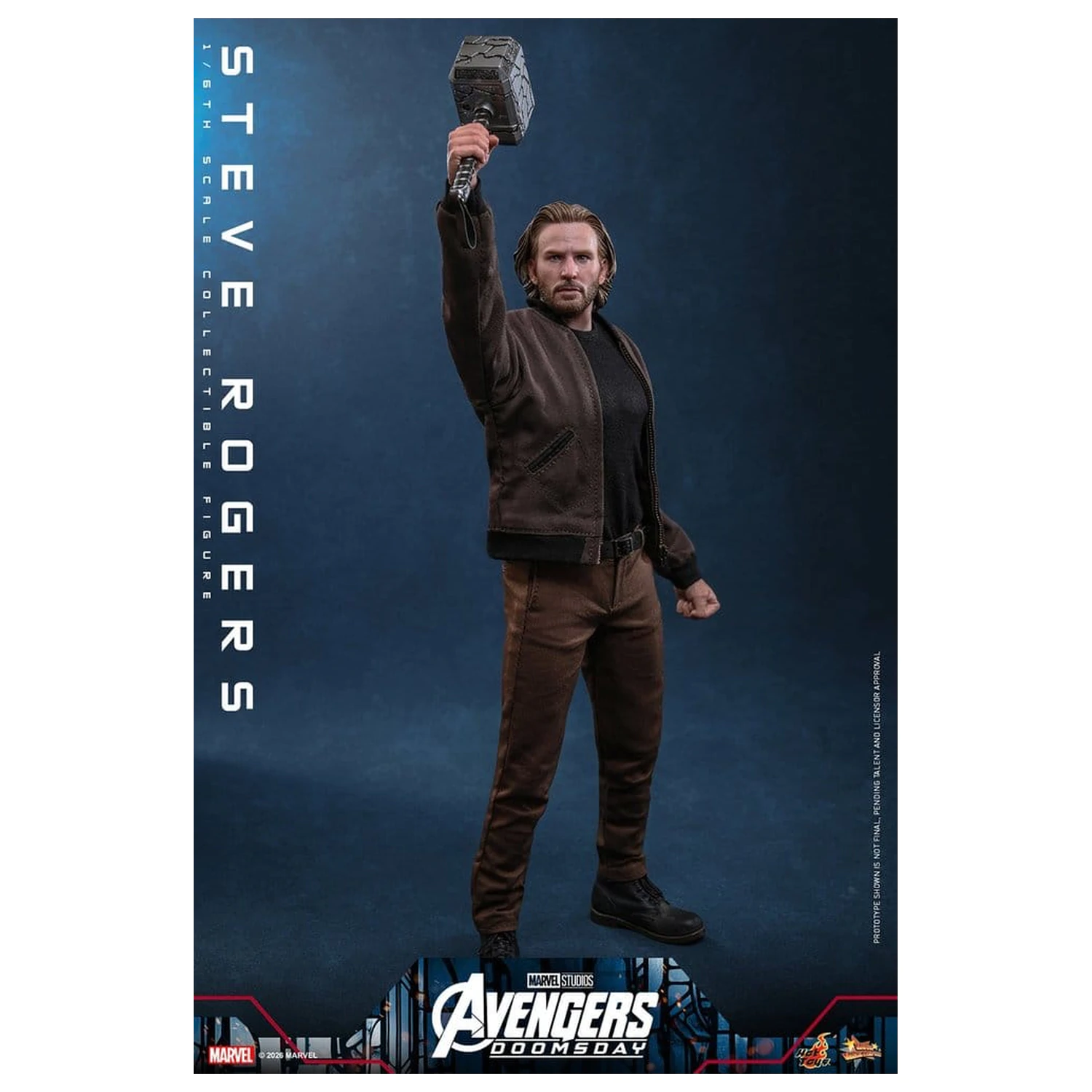 Marvel Avengers: Doomsday Movie Masterpiece akcijska figura 1/6 Steve Rogers 31 cm fotografija izdelka
