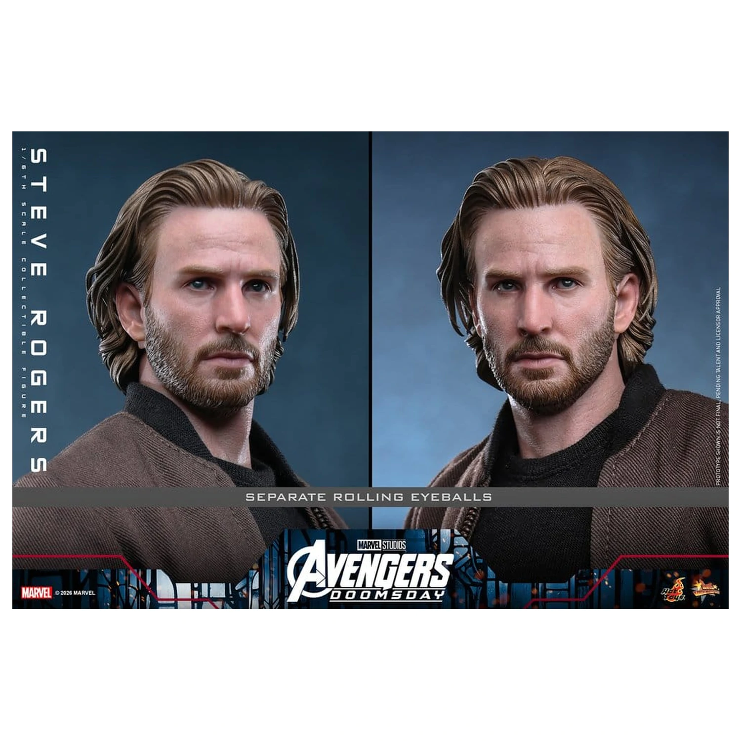 Marvel Avengers: Doomsday Movie Masterpiece akcijska figura 1/6 Steve Rogers 31 cm fotografija izdelka