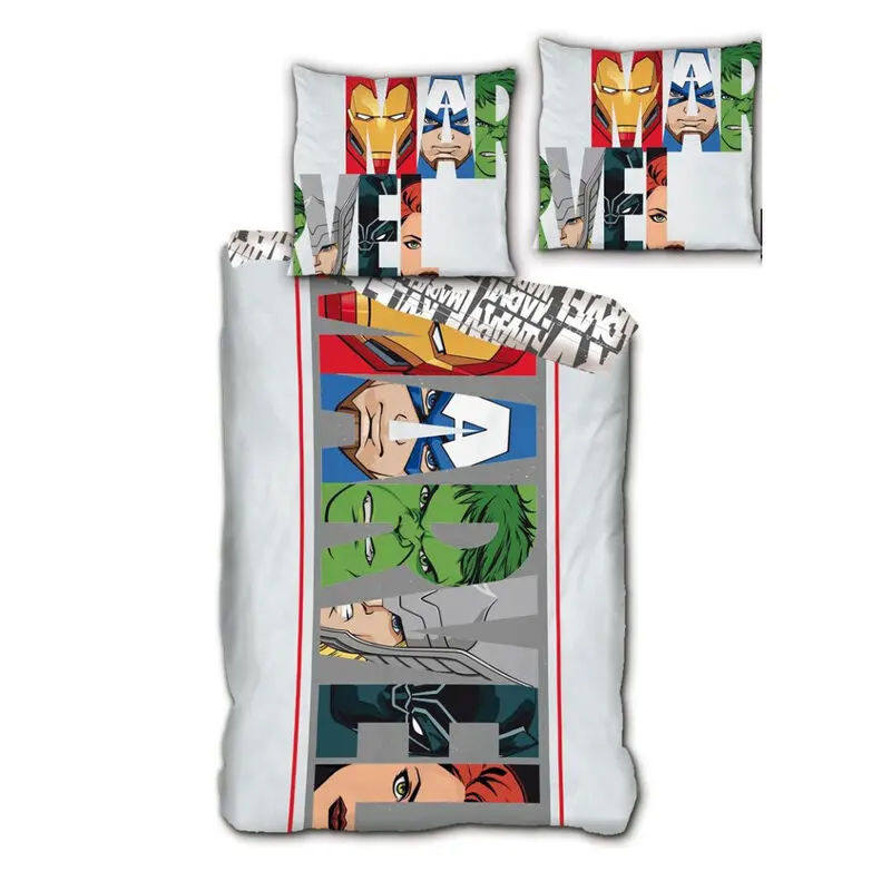 Marvel Avengers prevleka za posteljnino iz mikrovlaken, postelja 90cm fotografija izdelka