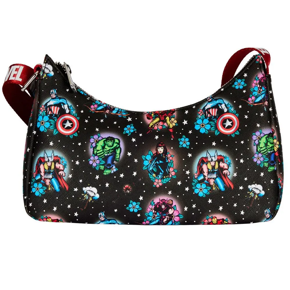 Marvel by Loungefly Crossbody Ogrlica Avengers Tattoo fotografija izdelka