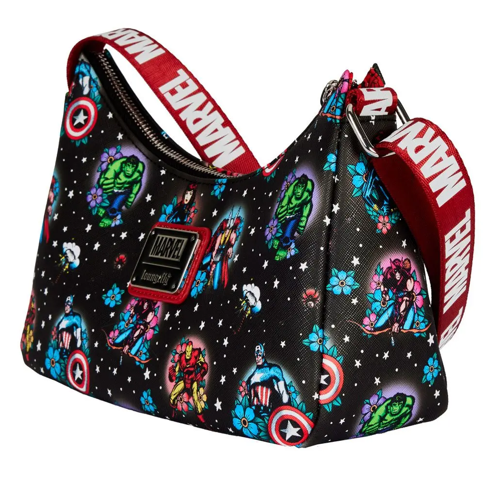 Marvel by Loungefly Crossbody Ogrlica Avengers Tattoo fotografija izdelka