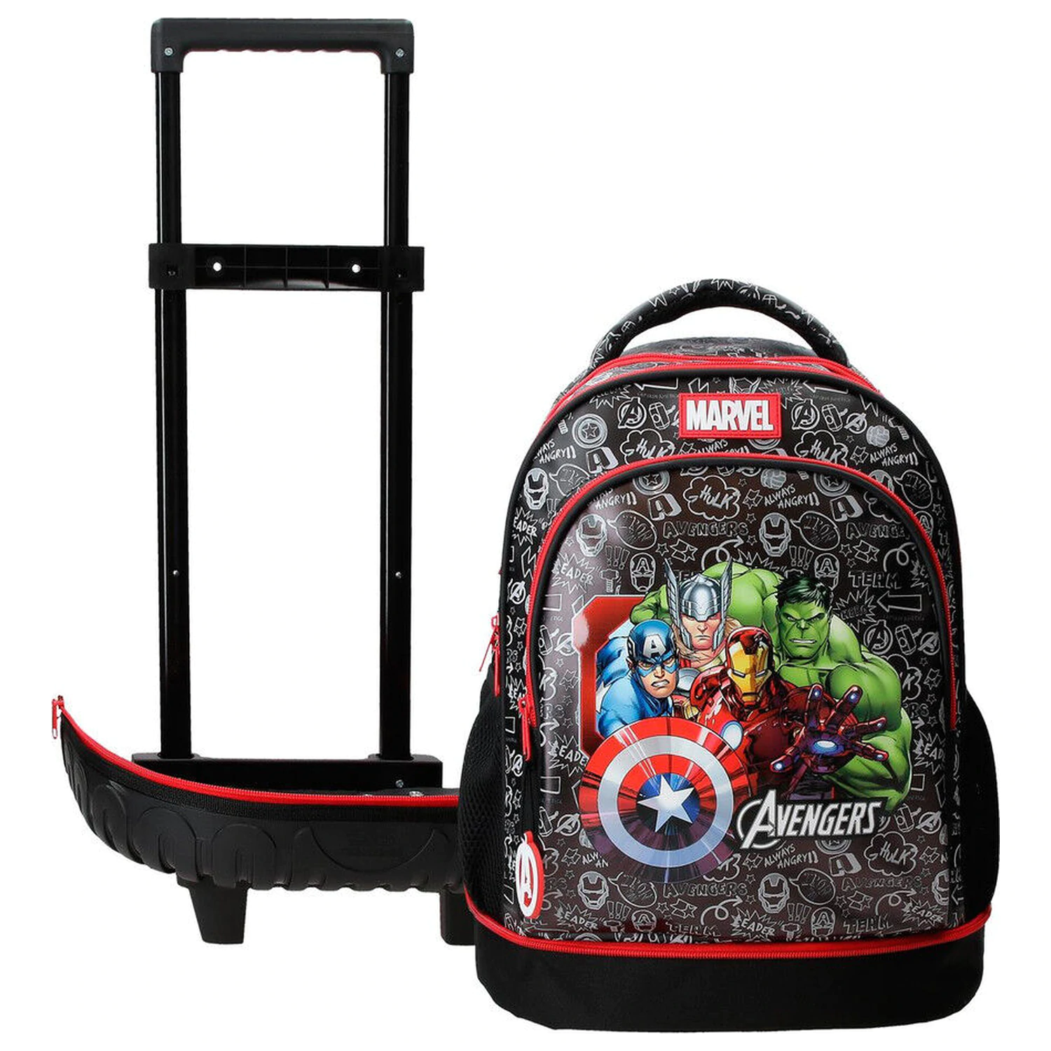 Marvel Avengers Team extraible kompakten voziček 43cm fotografija izdelka