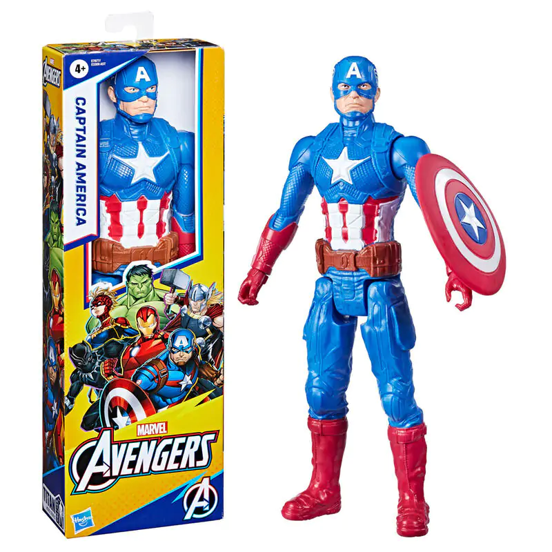 Marvel Avengers Titan Hero Captain America deluxe figura 30 cm fotografija izdelka