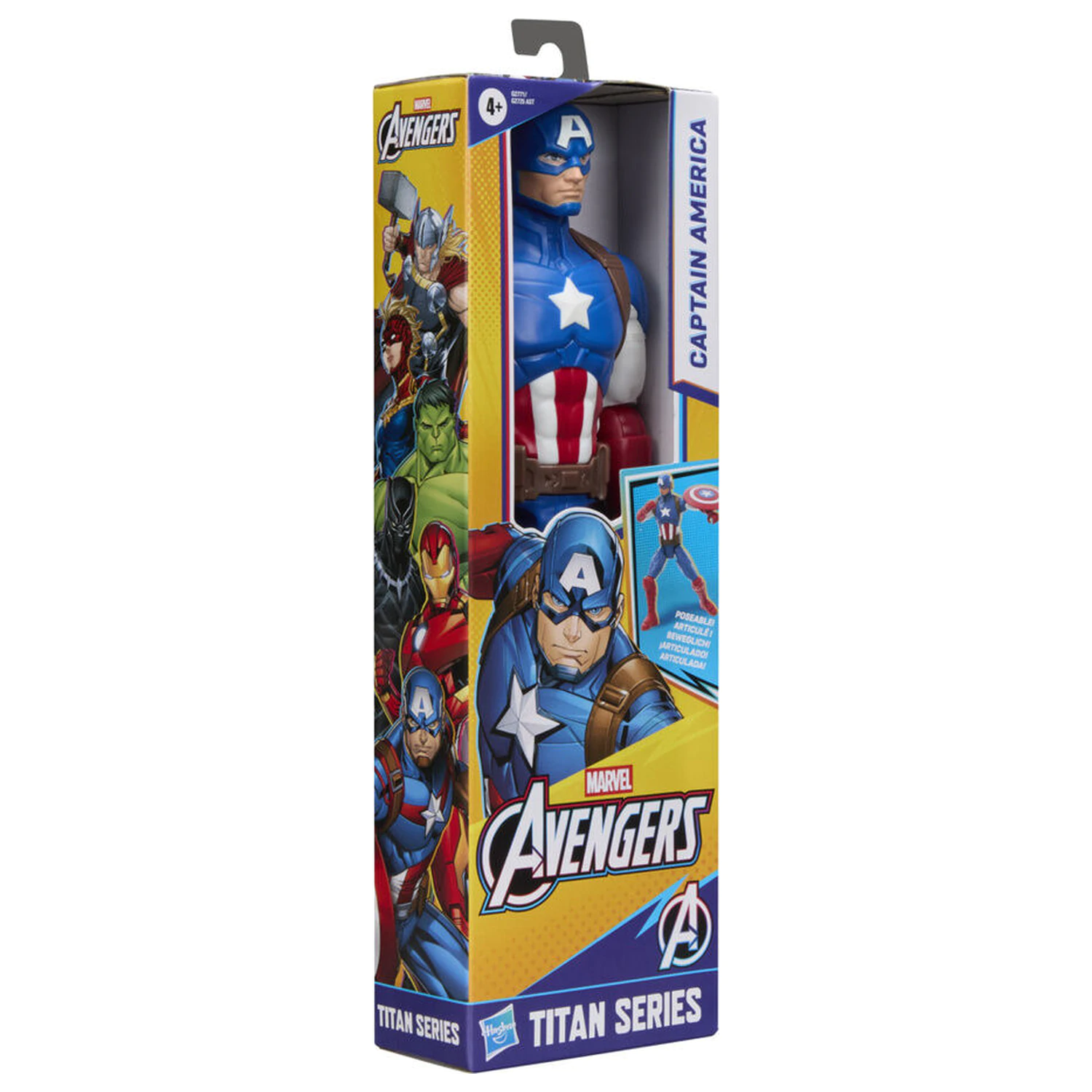 Marvel Avengers Titan Series figura Captain America 30 cm fotografija izdelka