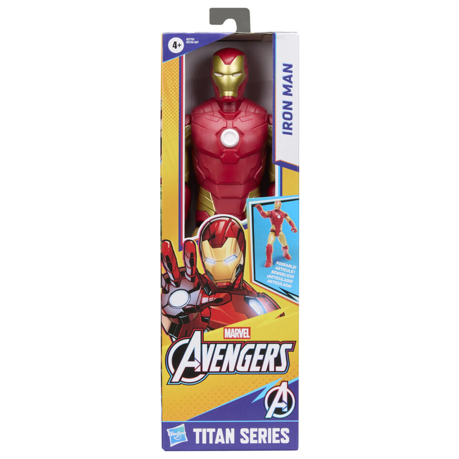 Marvel Avengers Titan Series Iron Man figura 30 cm fotografija izdelka