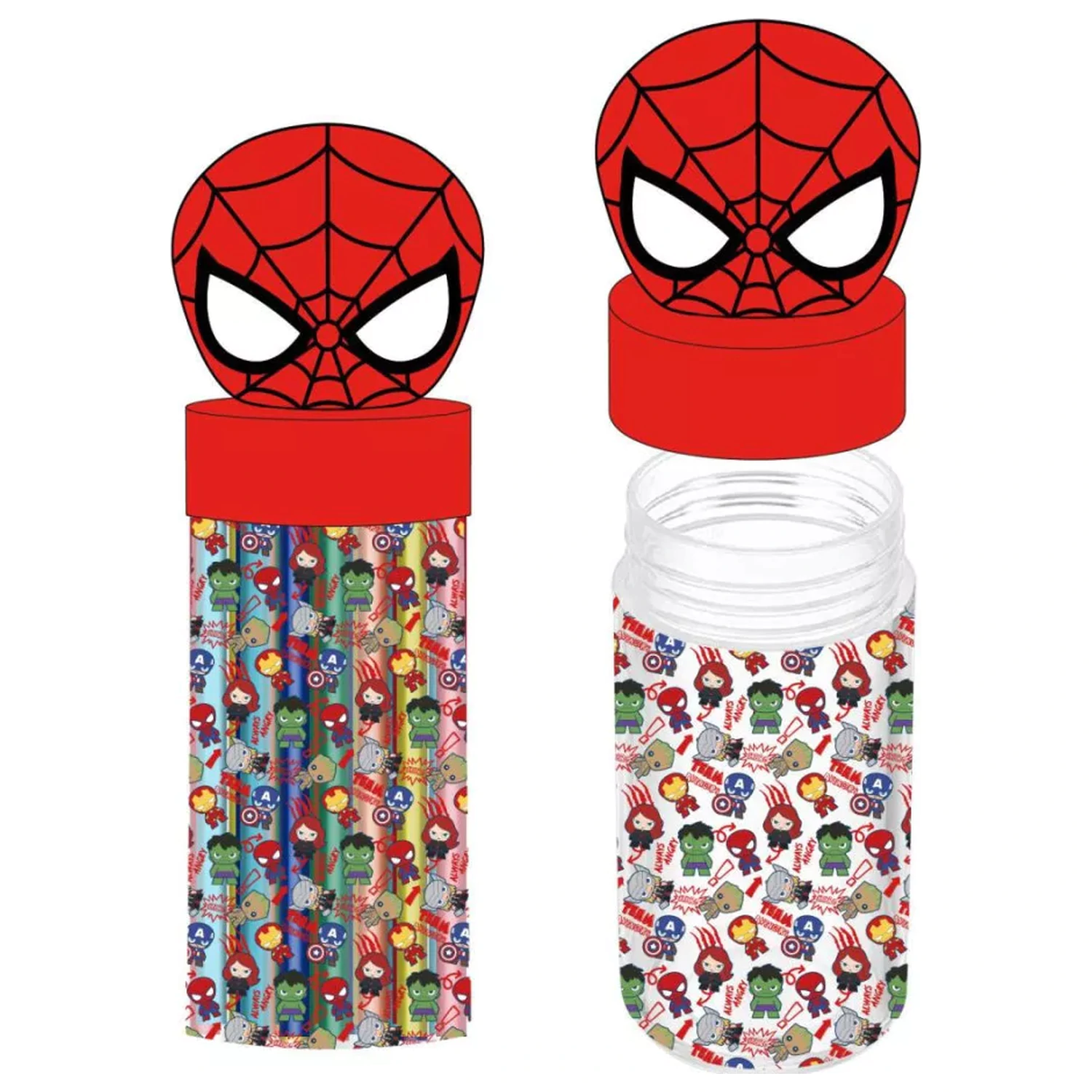 Spider-Man Marvel 18-delni set flomastrov v 3D stojalu fotografija izdelka