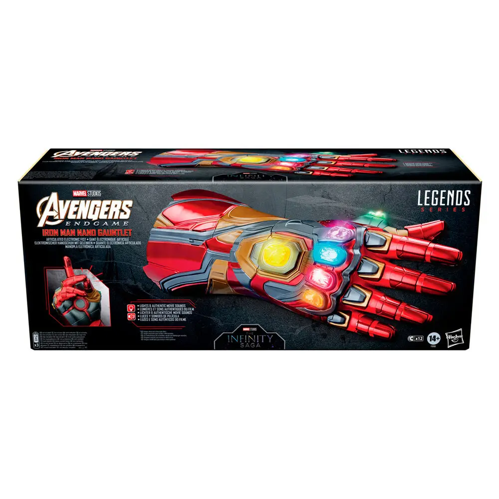 Marvel Legends serija elektronski Iron Man Nano rokavica fotografija izdelka