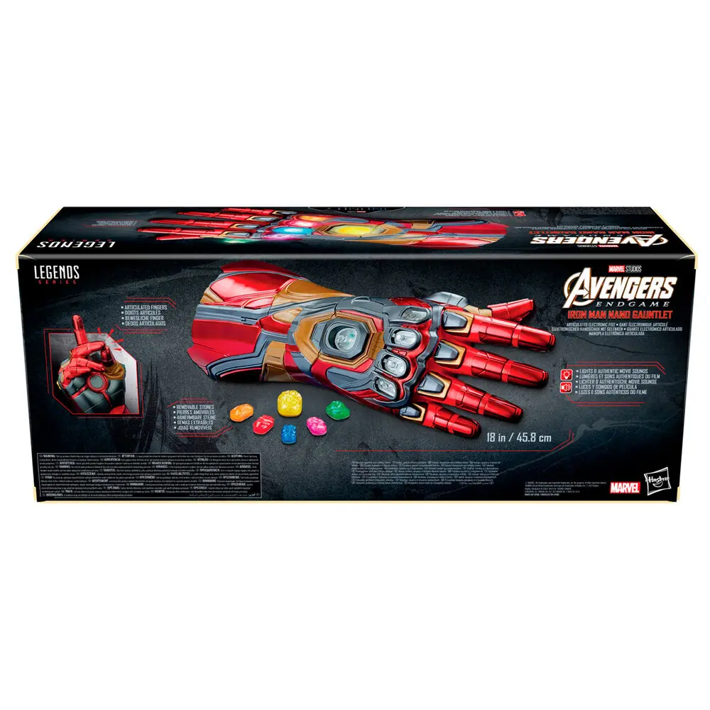 Marvel Legends serija elektronski Iron Man Nano rokavica fotografija izdelka