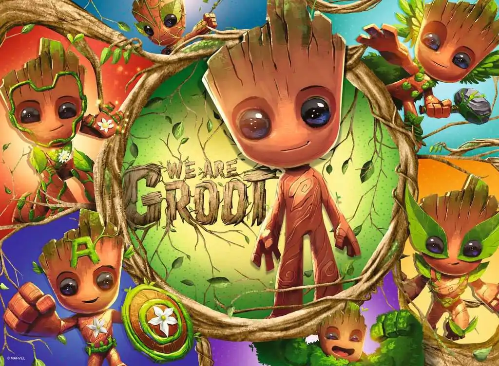 Marvel Otroške XXL puzzle We Are Groot! (100 kosov) fotografija izdelka