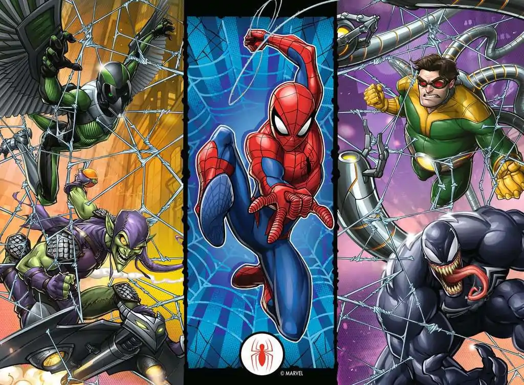 Marvel otroške puzzle XXL The World of Spider-Man (300 kosov) fotografija izdelka