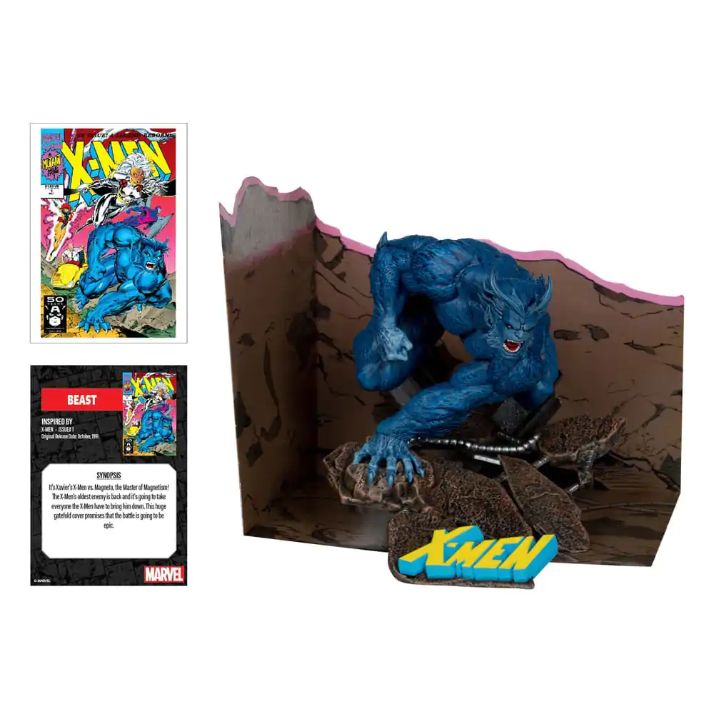 Marvel Collection PVC Kip 1/10 Beast (X-Men #1) 12 cm fotografija izdelka
