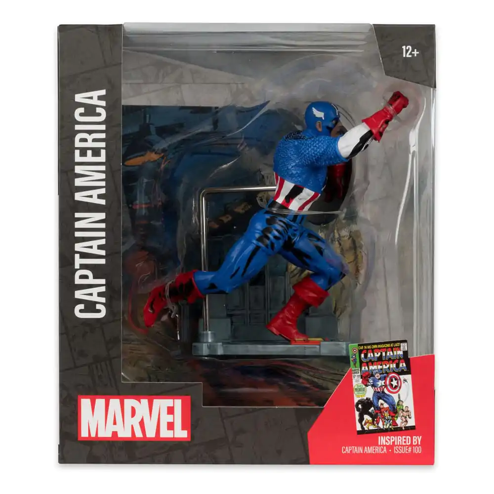 Marvel Collection PVC Kip 1/10 Captain America (Captain America #100) 12 cm fotografija izdelka