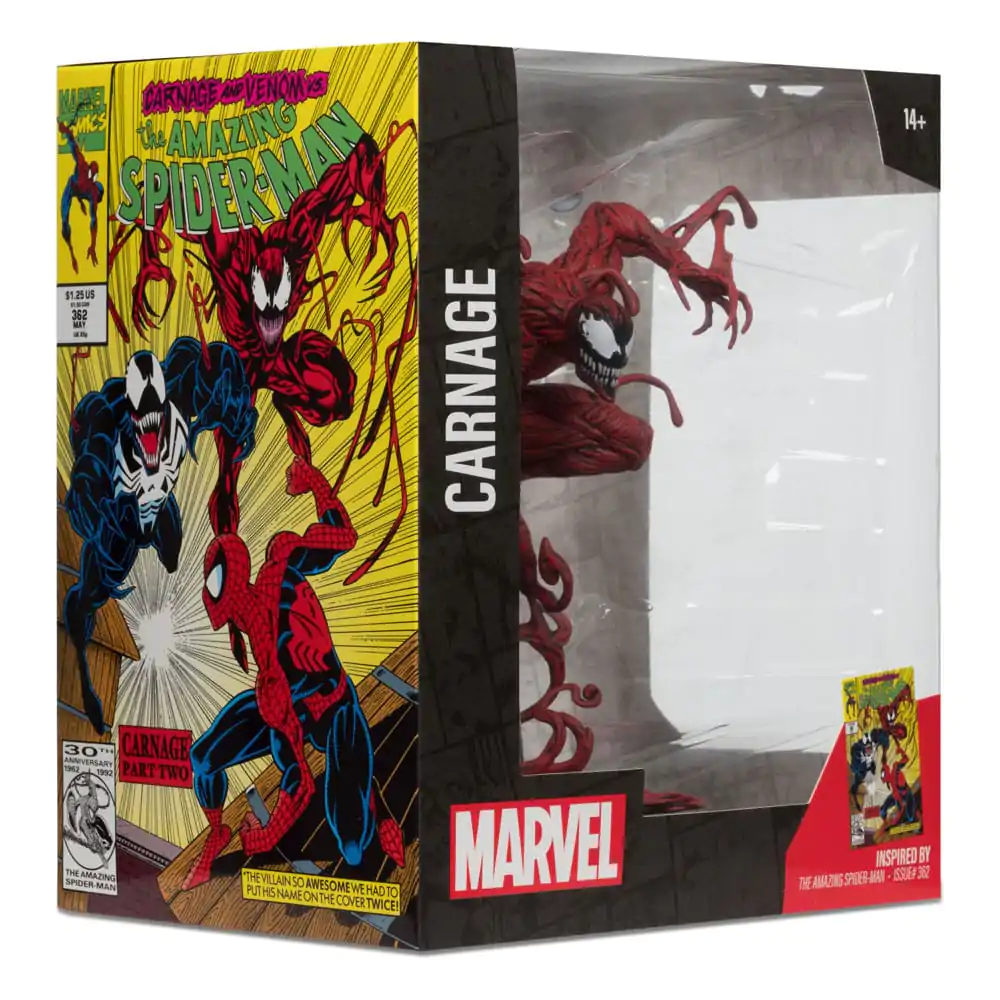 Marvel Collection PVC Kip 1/10 Carnage (The Amazing Spider-Man #362) 18 cm fotografija izdelka