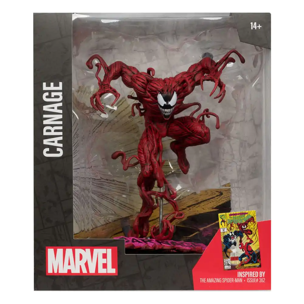 Marvel Collection PVC Kip 1/10 Carnage (The Amazing Spider-Man #362) 18 cm fotografija izdelka