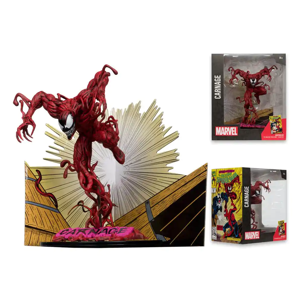 Marvel Collection PVC Kip 1/10 Carnage (The Amazing Spider-Man #362) 18 cm fotografija izdelka