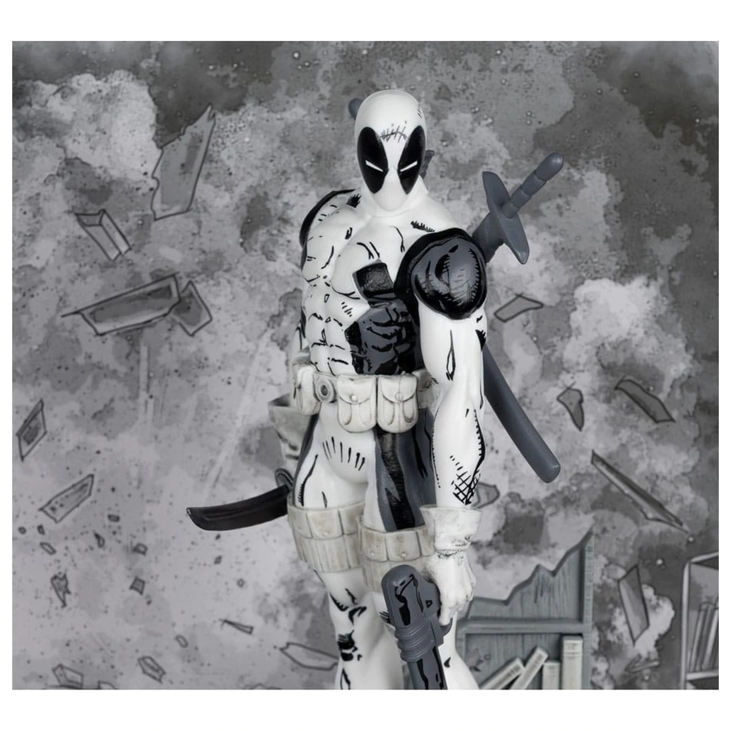 Marvel Collection PVC Kip 1/10 Deadpool (The New Mutants #98) (Line Art) (Gold Label) 17 cm fotografija izdelka